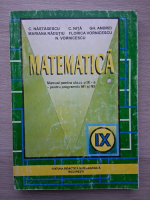 C. Nastasescu - Matematica. Manual pentru clasa a IX-a, pentru programele M1 si M2