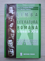 Constanta Barboi - Limba si literatura romana, clasa a XI-a