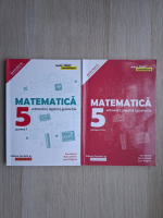 Dan Zaharia, Maria Zaharia - Matematica, aritmetica, algebra, geometrie, clasa a V-a (2 volume)
