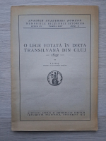 I. Lupas - O lege votata in dieta Transilvana din Cluj, 1842 (1945)