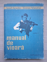 Ionel Geanta, George Manoliu - Manual de vioara (volumul 4, partituri)