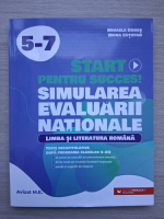 Mihaela Dobos, Mona Cotofan - Start pentru succes! Simularea evaluarii nationale, limba si literatura romana