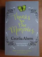 Cecelia Ahern - Thanks for the memories