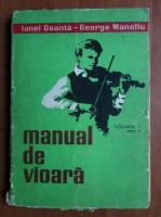 Ionel Geanta - Manual de vioara (volumul 1)