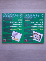 Dan Branzei, Dan Zaharia - Aritmetica, algebra, geometrie, clasa a VI-a (2 volume)