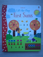 First sums. Lift the flap