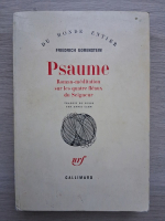 Friedrich Gorenstein - Psaume. Roman-meditation sur les quatre fleaux du seigneur