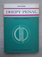 Matei Basarab - Drept penal. Partea generala