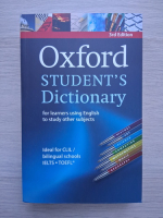 Oxford student's dictionary for learners using english to study other subjects