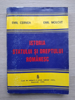 Emil Cernea, Emil Molcut - Istoria statului si dreptului Romanesc