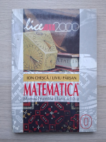Ion Chesca, Liviu Parsan - Manual de matematica pentru clasa a 10-a