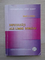 Maria Osiac - Dificultati ale limbii romane