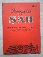 Revista de sah, nr. 4, anul 1965. Turneul international feminin de la Belgrad. Campionatele Bucurestiului