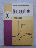 C. Nastasescu, C. Nita - Matematica. Manual pentru clasa a X-a. Algebra