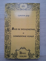 Claudia Pop - Ghid de interpretare si ornamentare vocala. Baroc italian (partituri)