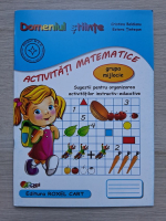 Cristina Beldianu, Estera Tintesan - Activitati matematice, grupa mijlocie