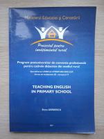 Elena Gardescu - Teaching English in primary school