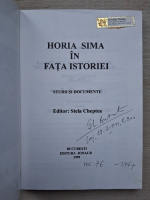 Horia Sima - In fata istoriei (cu autograful lui Gheorghe Buzatu)