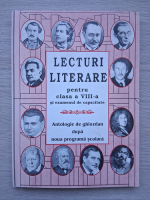 Lecturi literare pentru clasa a VIII-a si examenul de capacitate