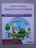 Mirela Mihaescu - Teste pentru evaluarea nationala. Matematica si explorarea mediului, clasa a II-a