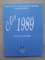 Revista Clio 1989, an IV, nr. 1(7), 2008