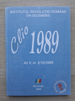 Revista Clio 1989, an V, nr. 2(10), 2009