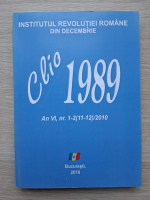 Revista Clio 1989, an VI, nr. 1-2 (11-12), 2010