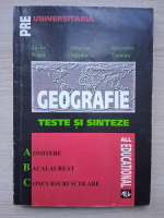 Silviu Negut, Octavian Mandrut - Geografie. Teste si sinteze