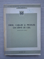 Sirme, cabluri si produse din sirma de otel