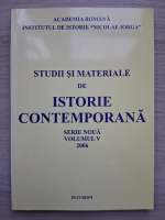 Studii si materiale de istorie contemporana (volumul 5)