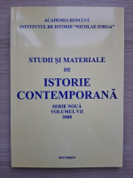 Studii si materiale de istorie contemporana (volumul 7)