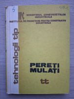 Tehnologii tip. Pereti mulati