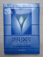George Balint - Opera sonora. Niveluri in perspectiva oblica