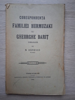 N. Banescu - Corespondenta familiei Hurmuzaki cu Gheorghe Barit