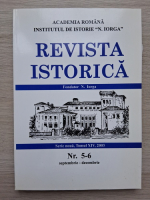Revista Istorica, seria noua, tomul XIV, nr. 5-6, septembrie-decembrie, 2003
