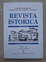 Revista Istorica, seria noua, tomul XVIII, nr. 5-6, septembrie-decembrie, 2007