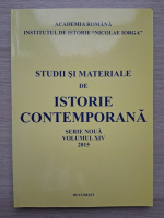 Studii si materiale de istorie contemporana, serie noua, volumul 14, 2015