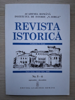 Revista Istorica, seria noua, tomul XIX, nr. 5-6, septembrie-decembrie, 2008