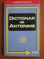 Marin Buca - Dictionar de antonime