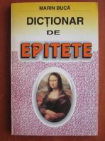 Marin Buca - Dictionar de epitete