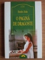 Emile Zola - O pagina de dragoste (Leda Clasic)