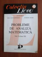 Anticariat: Ion Petrica - Probleme de analiza matematica (volumul 1 - clasa XI)