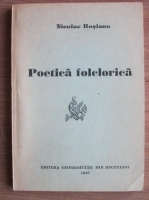 Nicolae Rosianu - Poetica folclorica