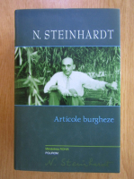Nicolae Steinhardt - Articole burgheze