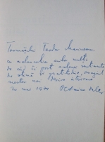 Octavian Paler - Drumuri prin memorie. Italia (cu autograful autorului)