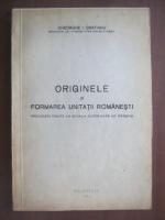 Gheorghe I. Bratianu - Originele si formarea unitatii romanesti (1942)