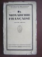 Charles Benoist - La monarchie francaise (1935)