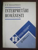 Anticariat: P. P. Panaitescu - Interpretari romanesti
