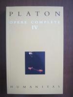 Platon - Opere complete (volumul 4)