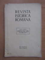 Revista istorica romana 1931 (vol. 1, fasc. 1)